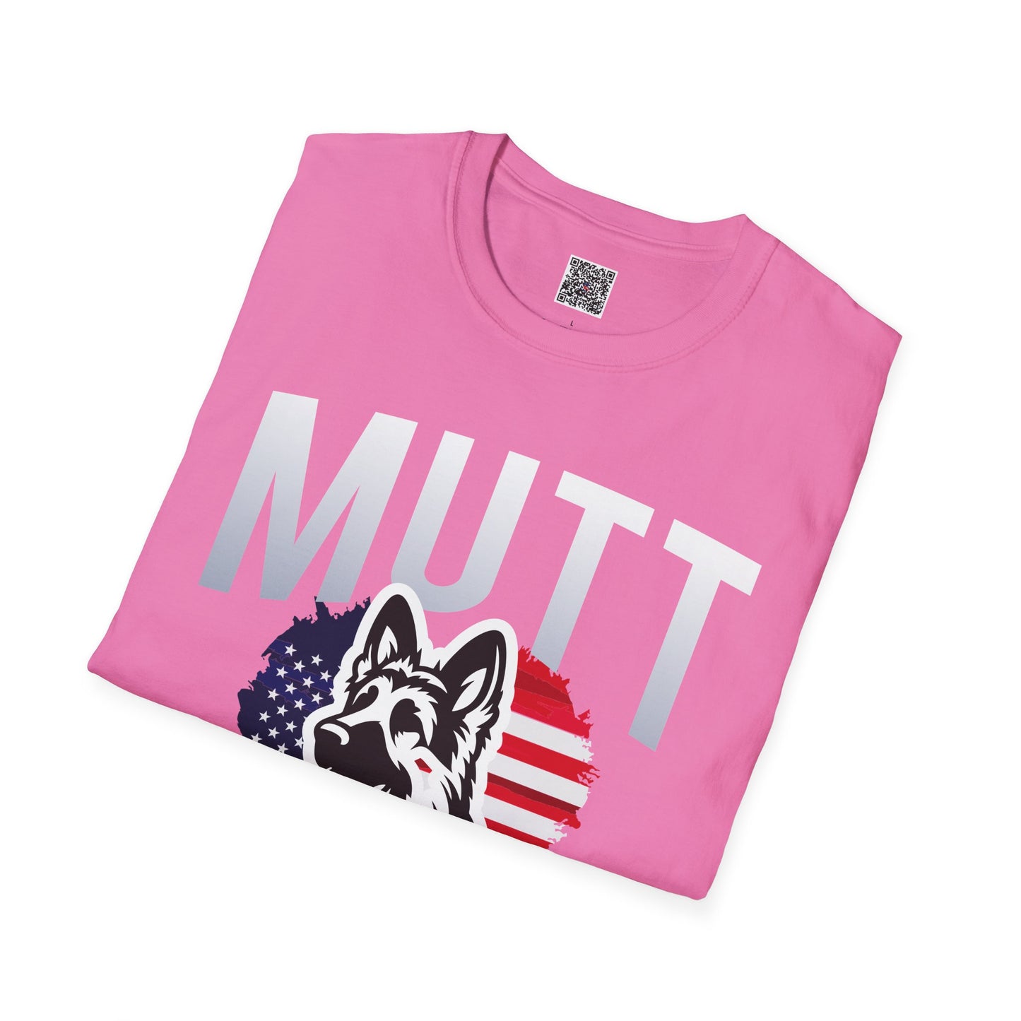 Mutt Patriotic T-Shirt - Mixed Breed Pride
