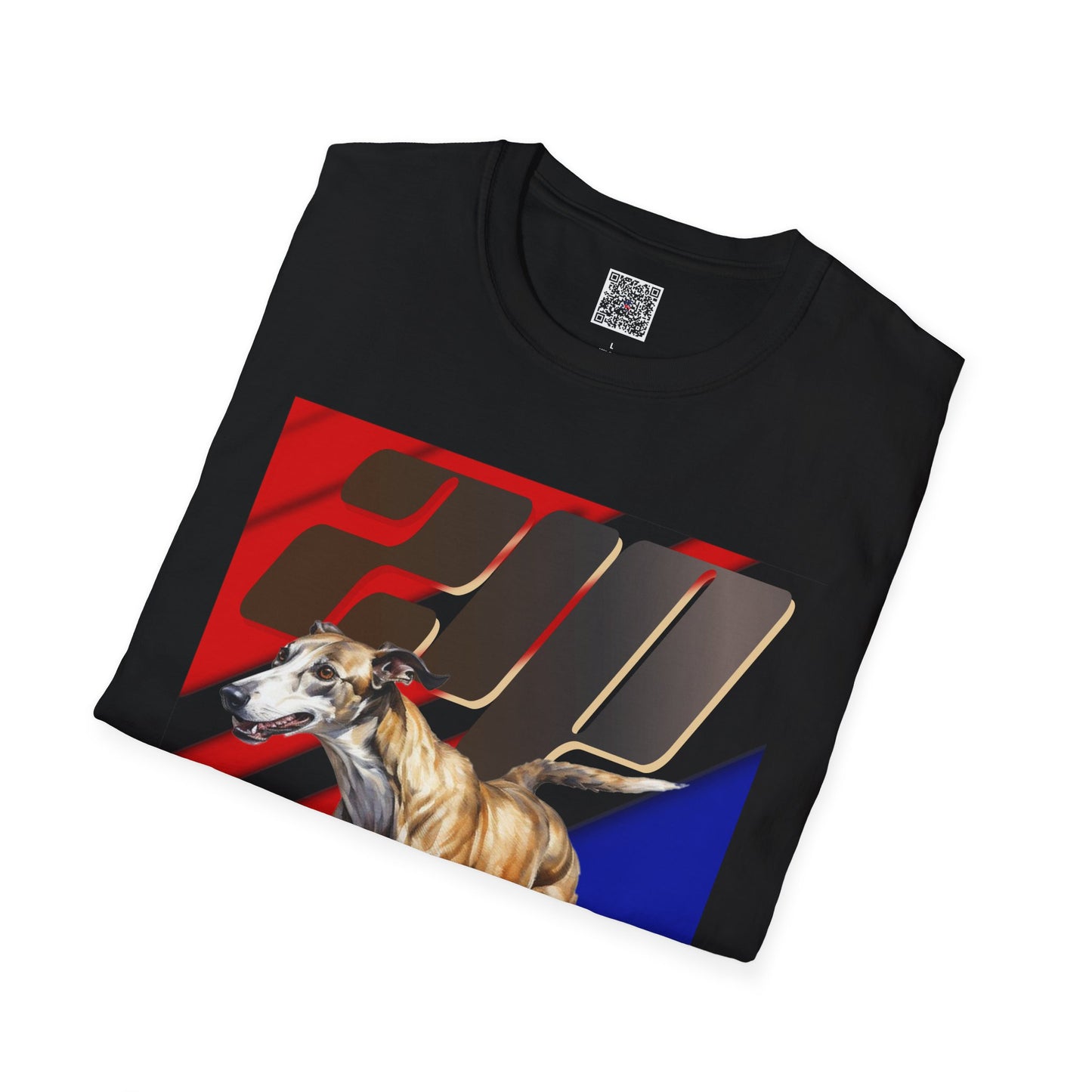 Zip Dog T-Shirt - Patriotic Quick Pup