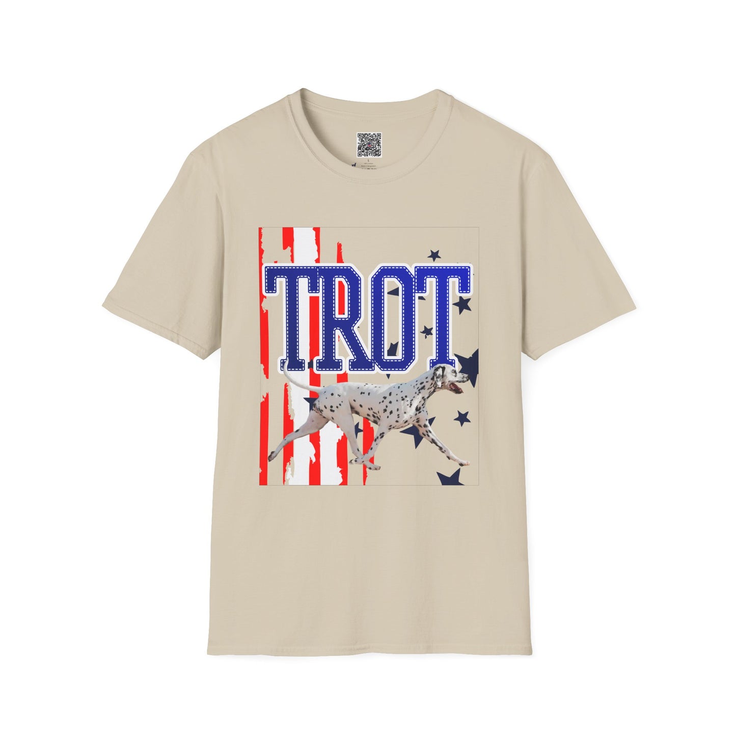 Trot Dog Lover Tee - Patriotic Trot Style