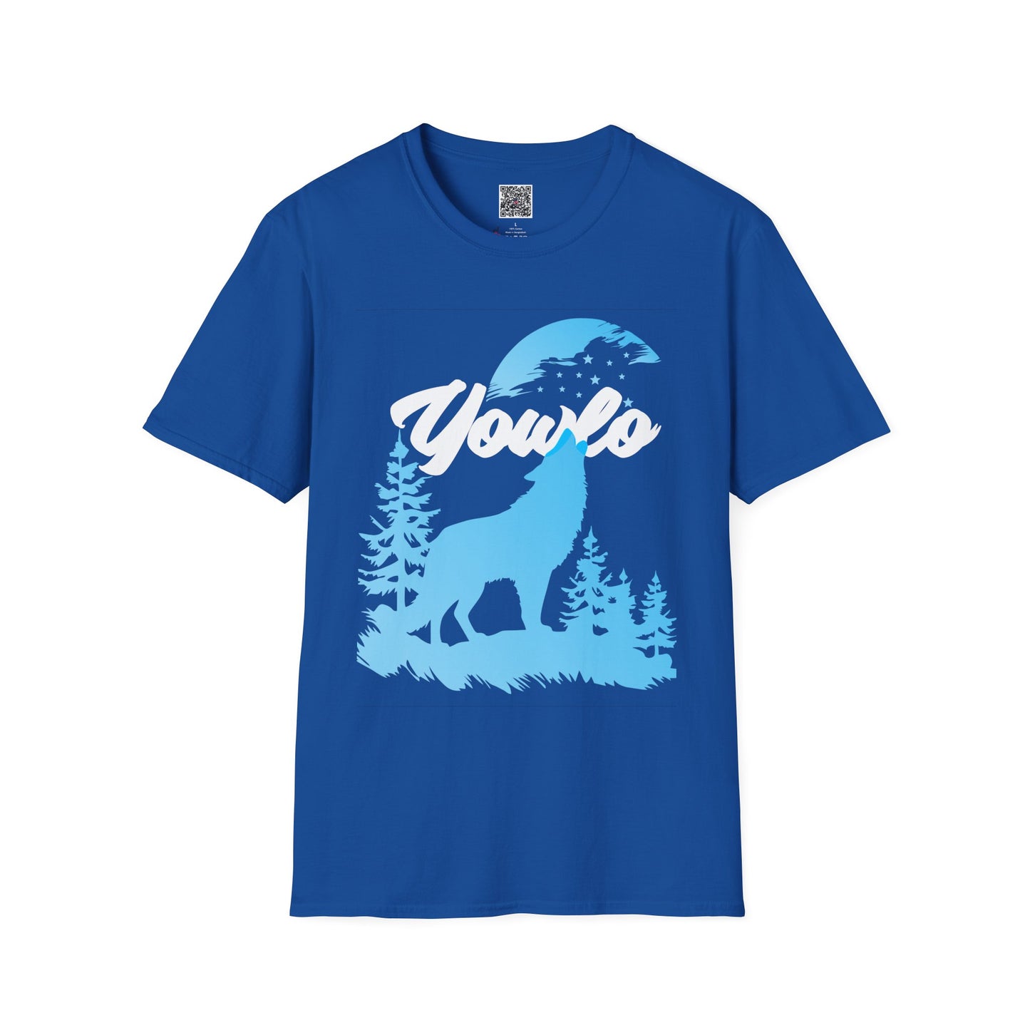 Yowlo Funny Dog Shirt - Patriotic Yowl Art