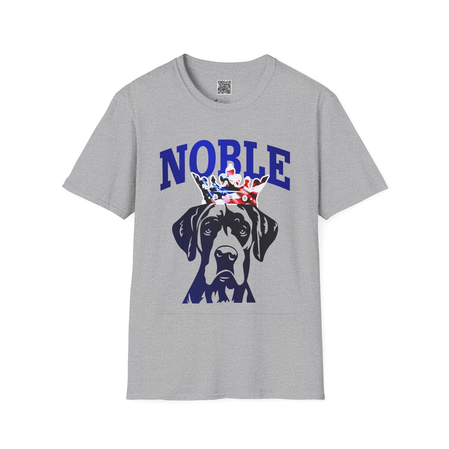 Noble Dog Tee - Patriotic Canine Nobility