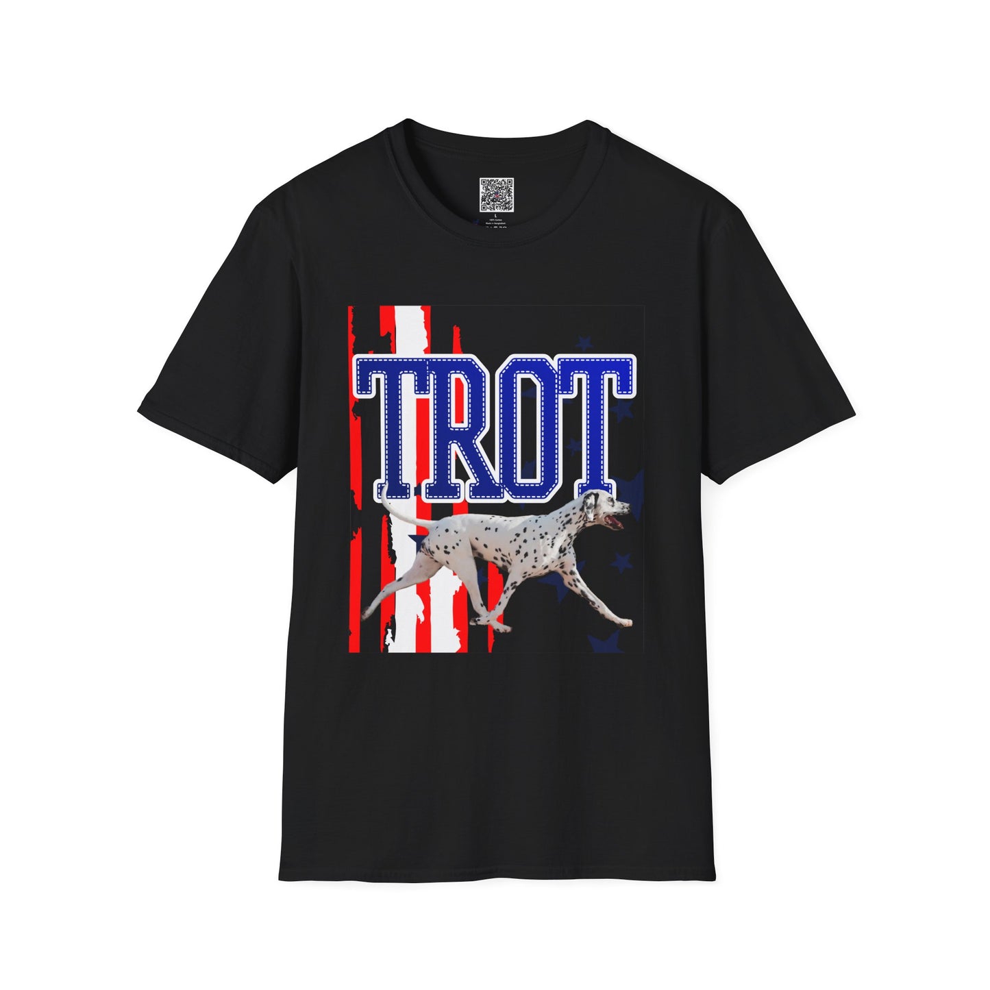 Trot Dog Lover Tee - Patriotic Trot Style