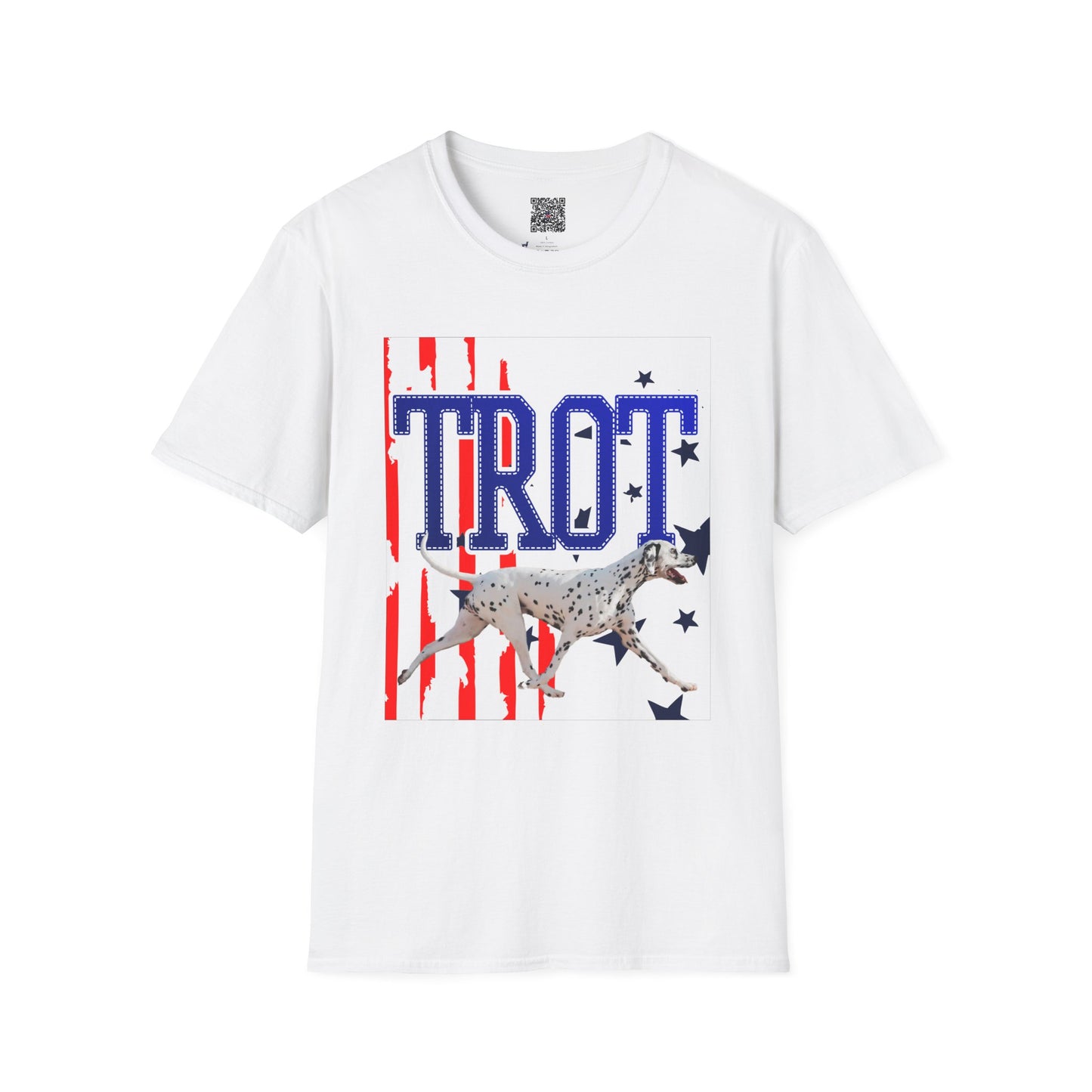Trot Dog Lover Tee - Patriotic Trot Style
