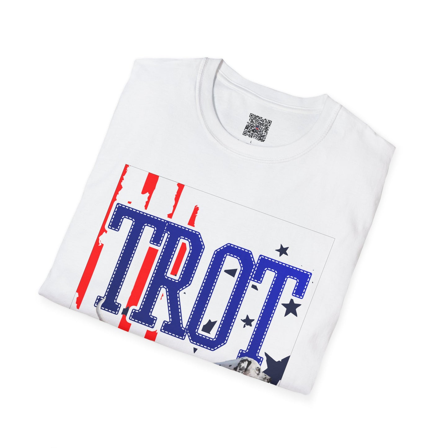 Trot Dog Lover Tee - Patriotic Trot Style