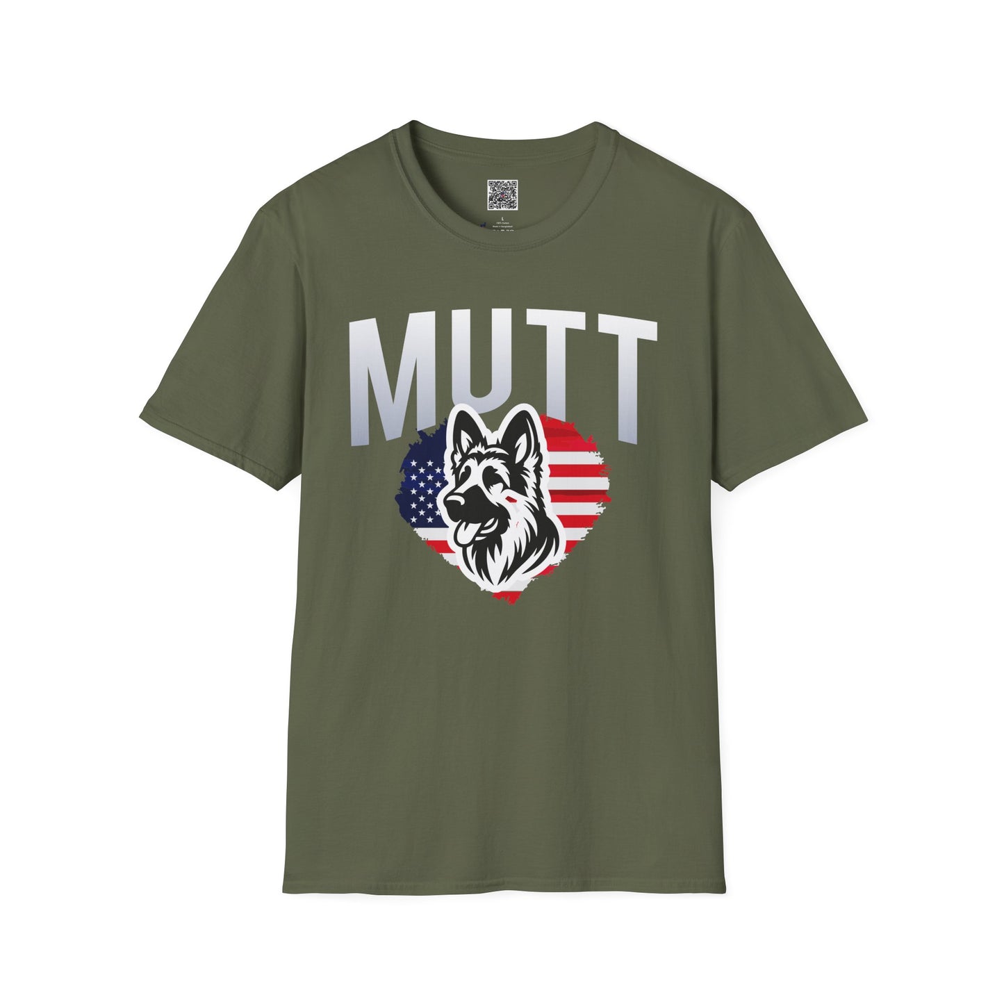 Mutt Patriotic T-Shirt - Mixed Breed Pride