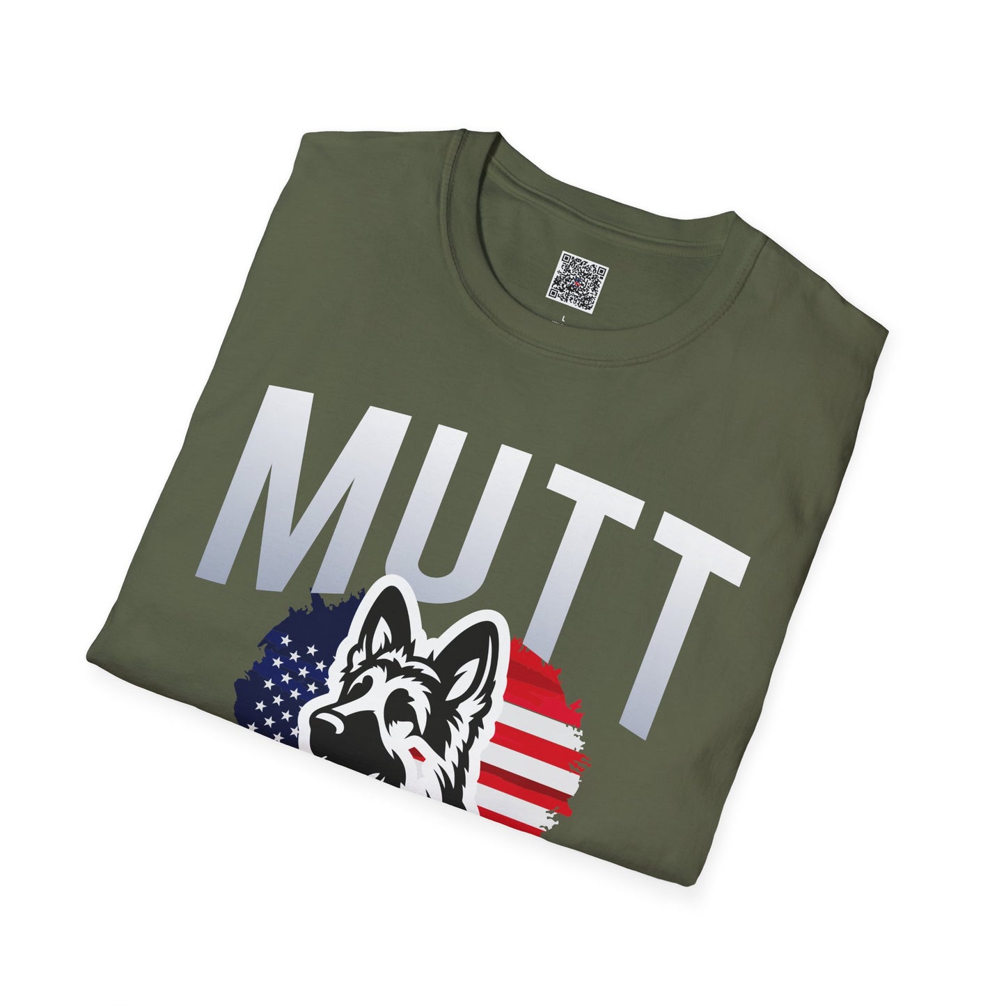 Mutt Patriotic T-Shirt - Mixed Breed Pride