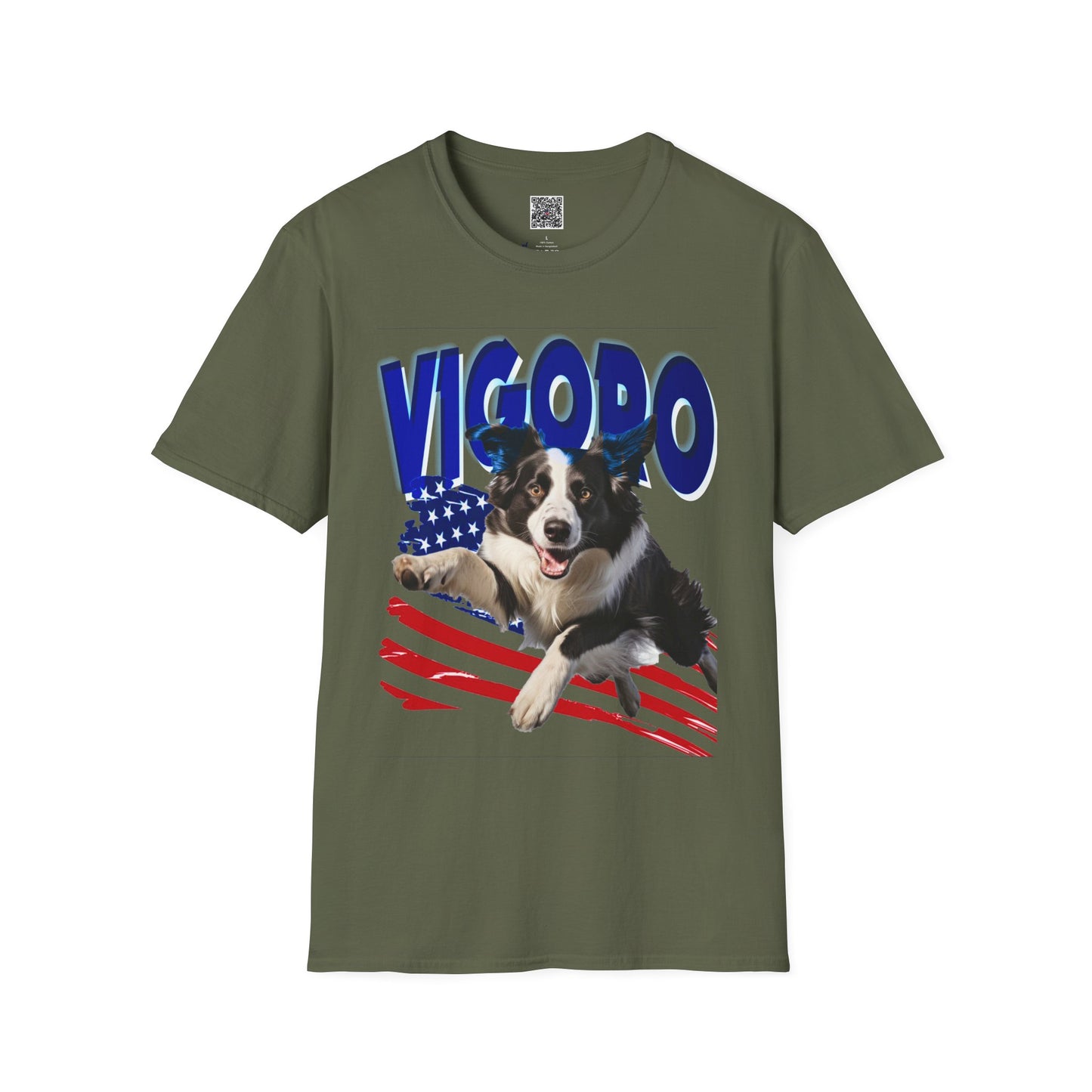 Virgoro Patriotic Dog Tee - Virginia Dog Love