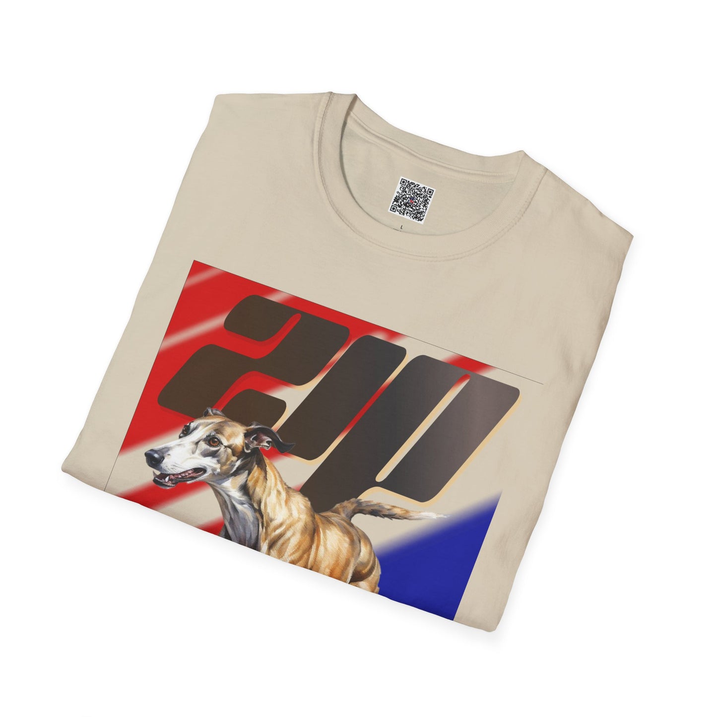 Zip Dog T-Shirt - Patriotic Quick Pup