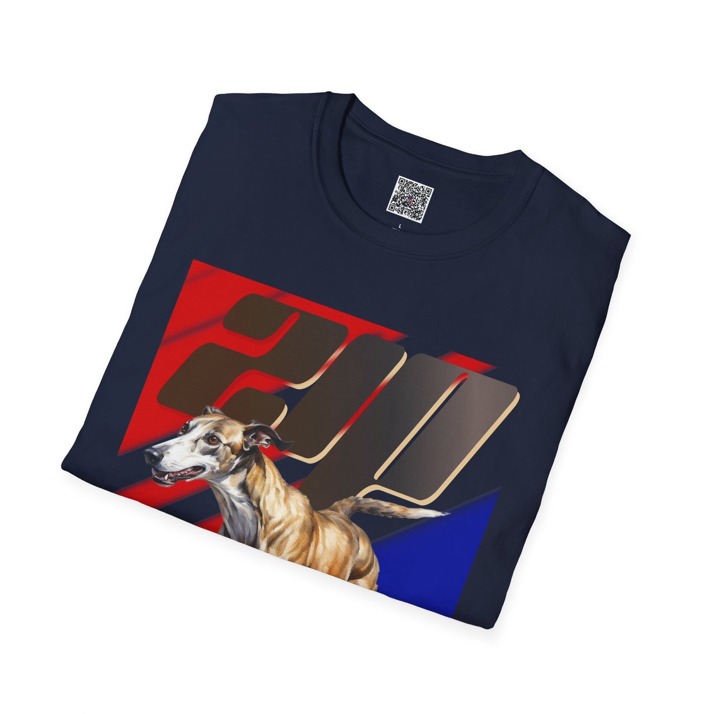 Zip Dog T-Shirt - Patriotic Quick Pup