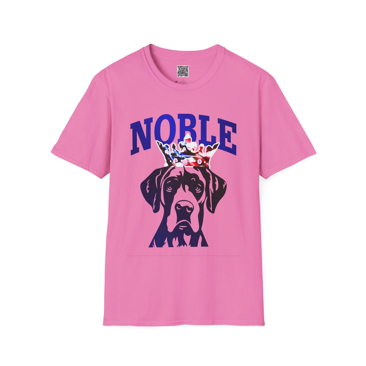 Noble Dog Tee - Patriotic Canine Nobility