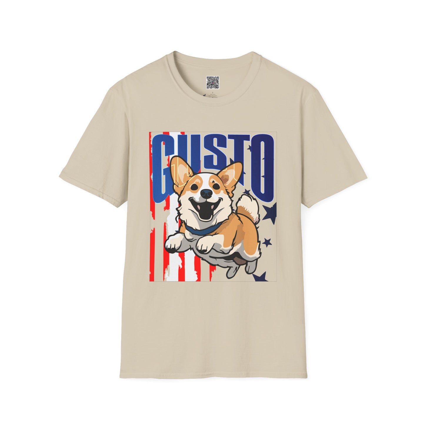 Gusto Dog Lover Shirt - Patriotic Energy
