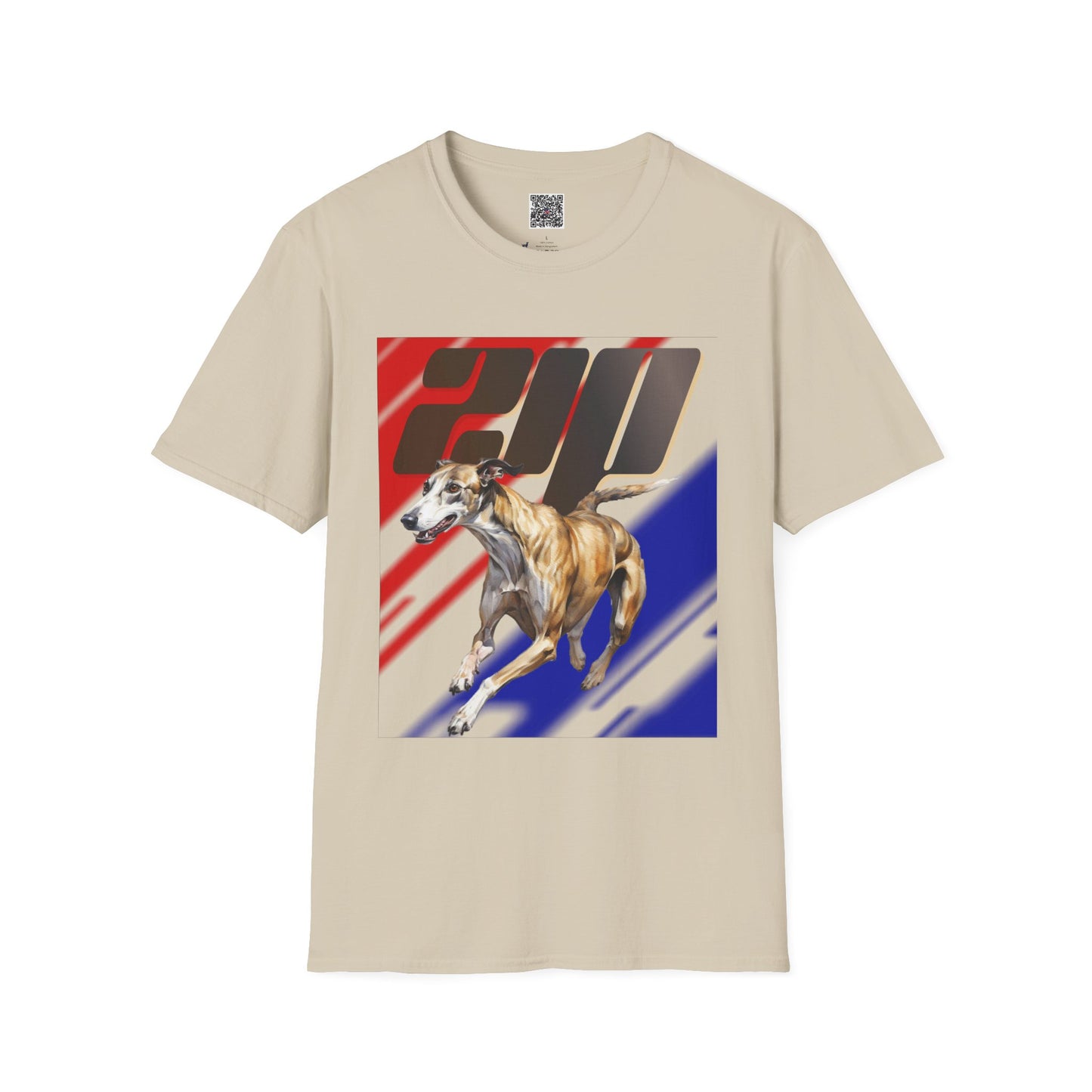 Zip Dog T-Shirt - Patriotic Quick Pup