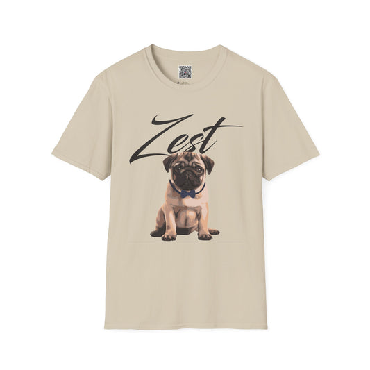 Zest Patriotic Dog Shirt - Vibrant Paw Design