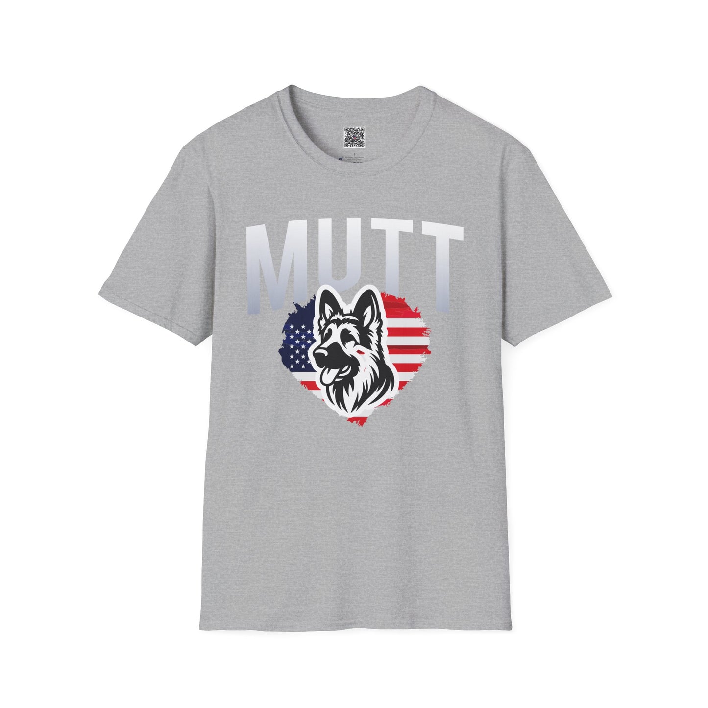 Mutt Patriotic T-Shirt - Mixed Breed Pride