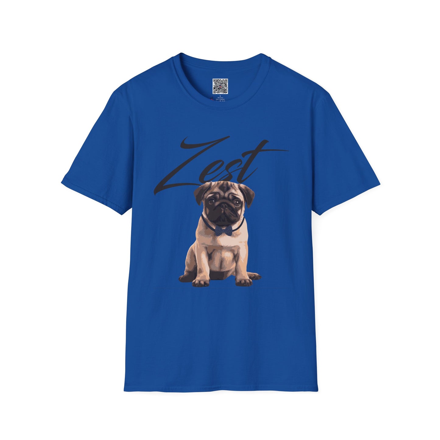 Zest Patriotic Dog Shirt - Vibrant Paw Design