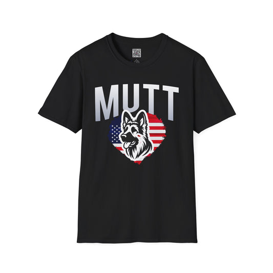 Mutt Patriotic T-Shirt - Mixed Breed Pride