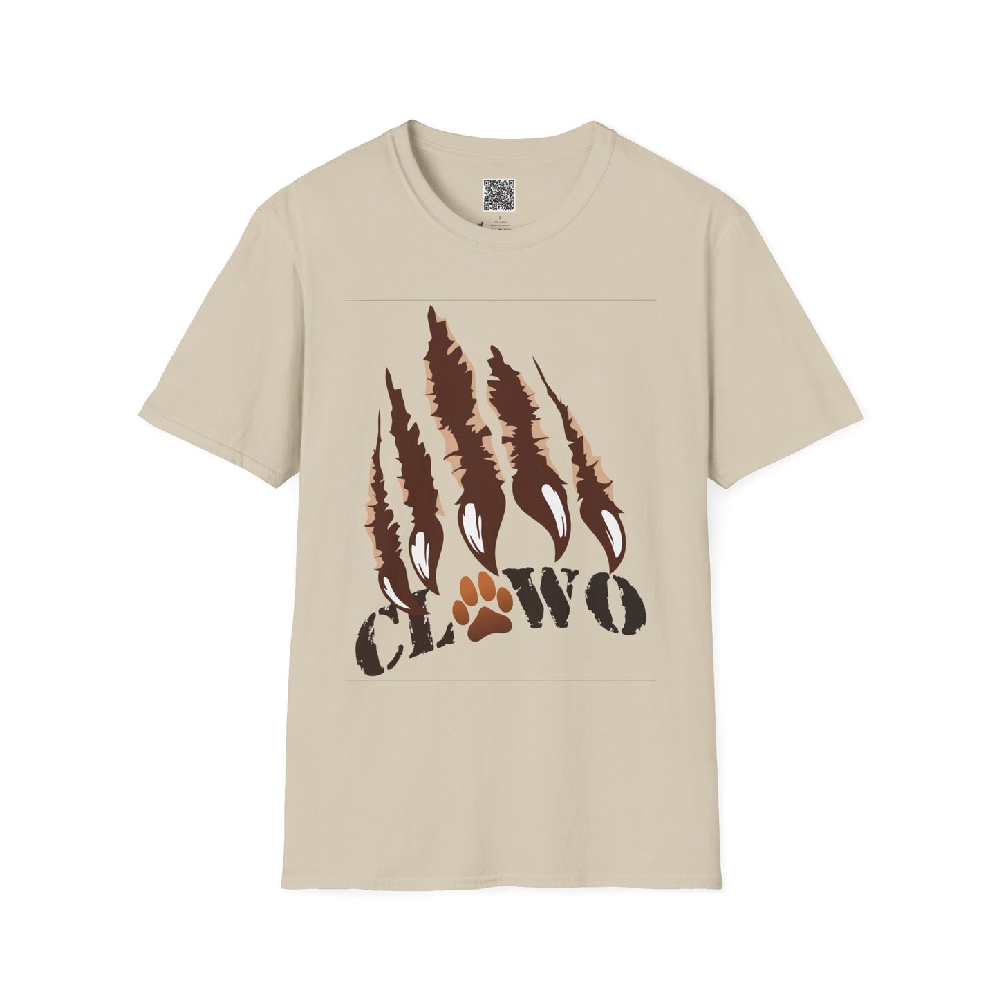 Clawo Dog Lover Tee - Patriotic Claw Design