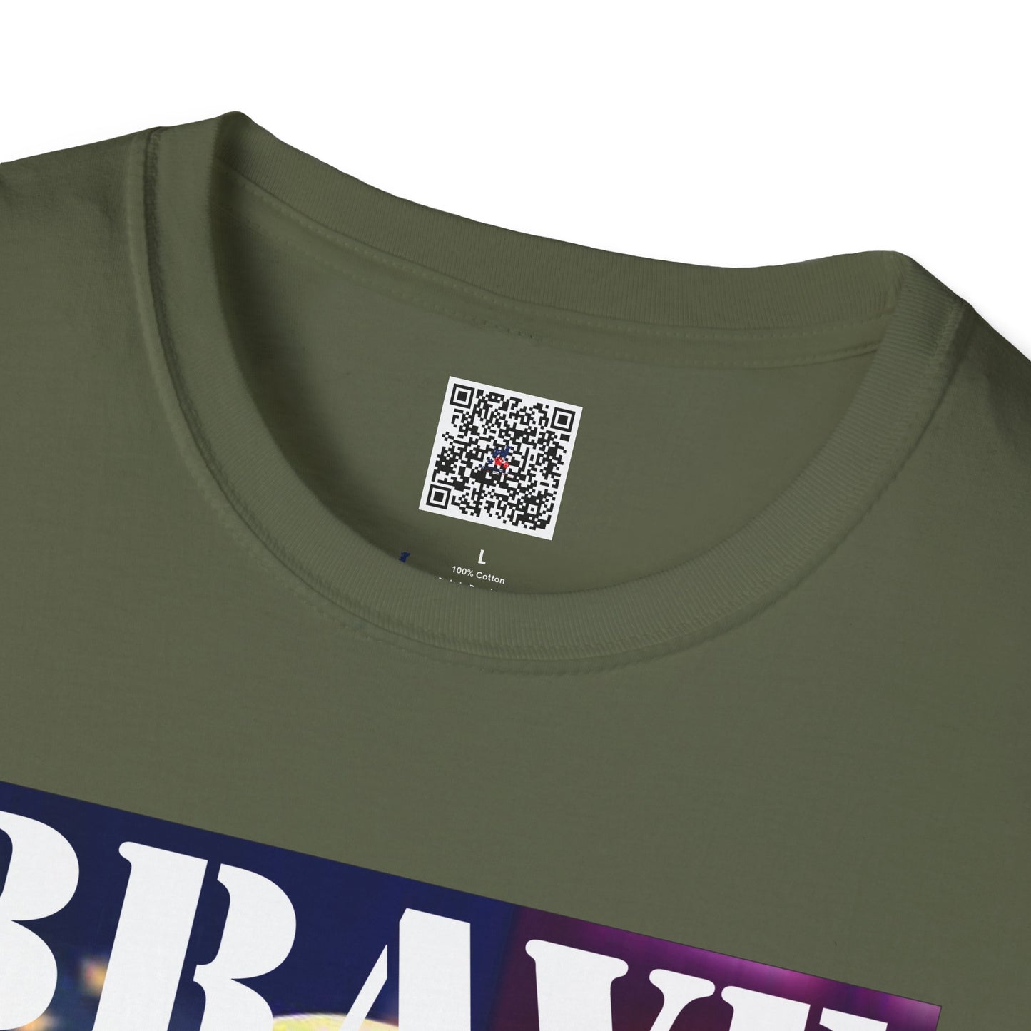 Brave Dog T-Shirt - Patriotic Pet Courage