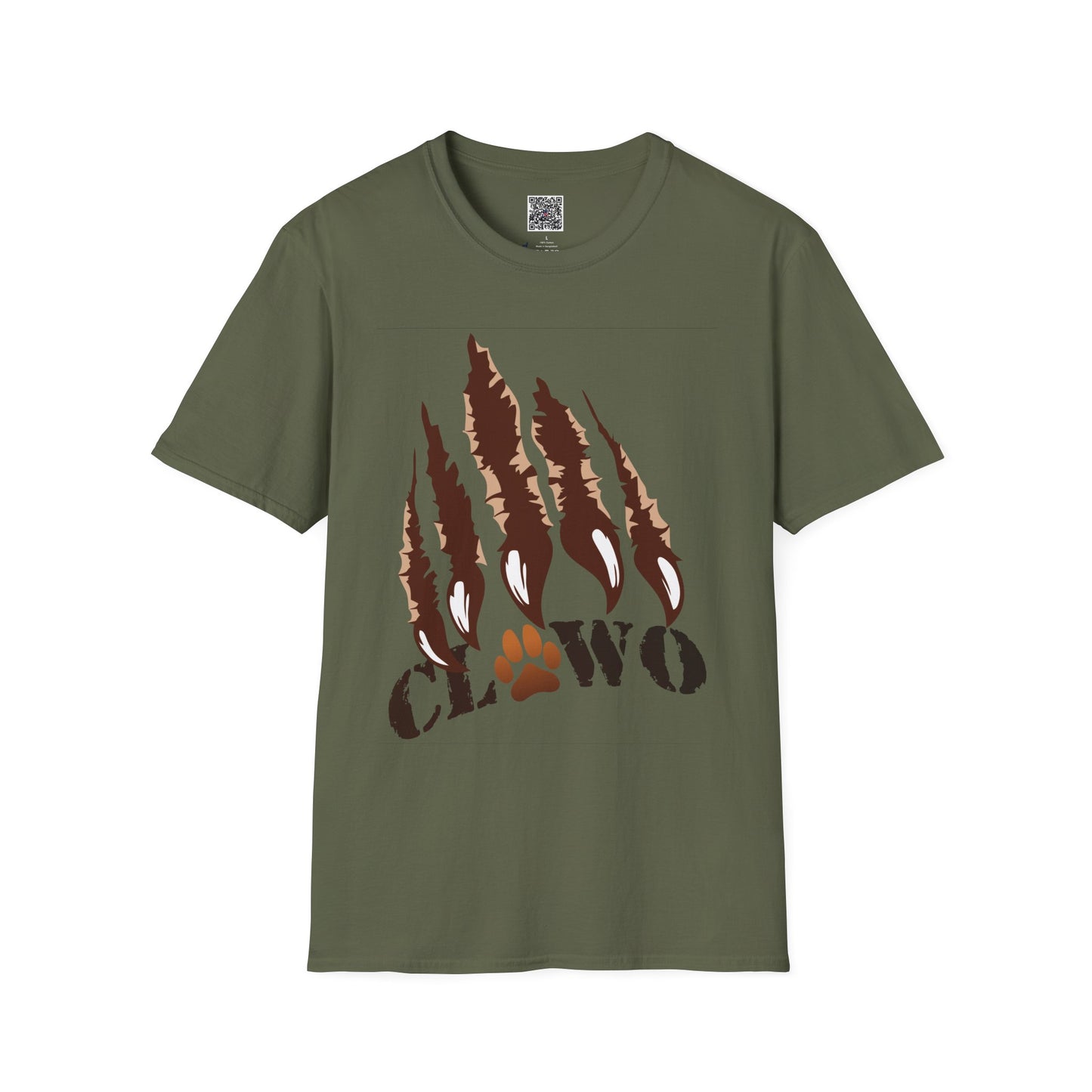 Clawo Dog Lover Tee - Patriotic Claw Design
