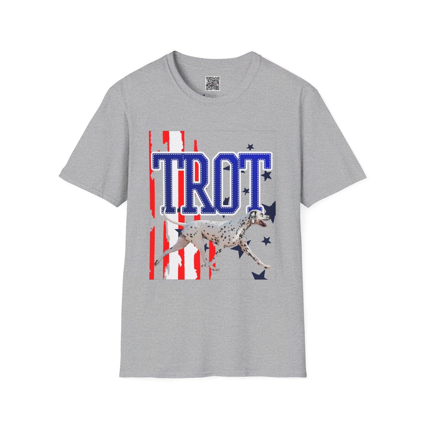 Trot Dog Lover Tee - Patriotic Trot Style