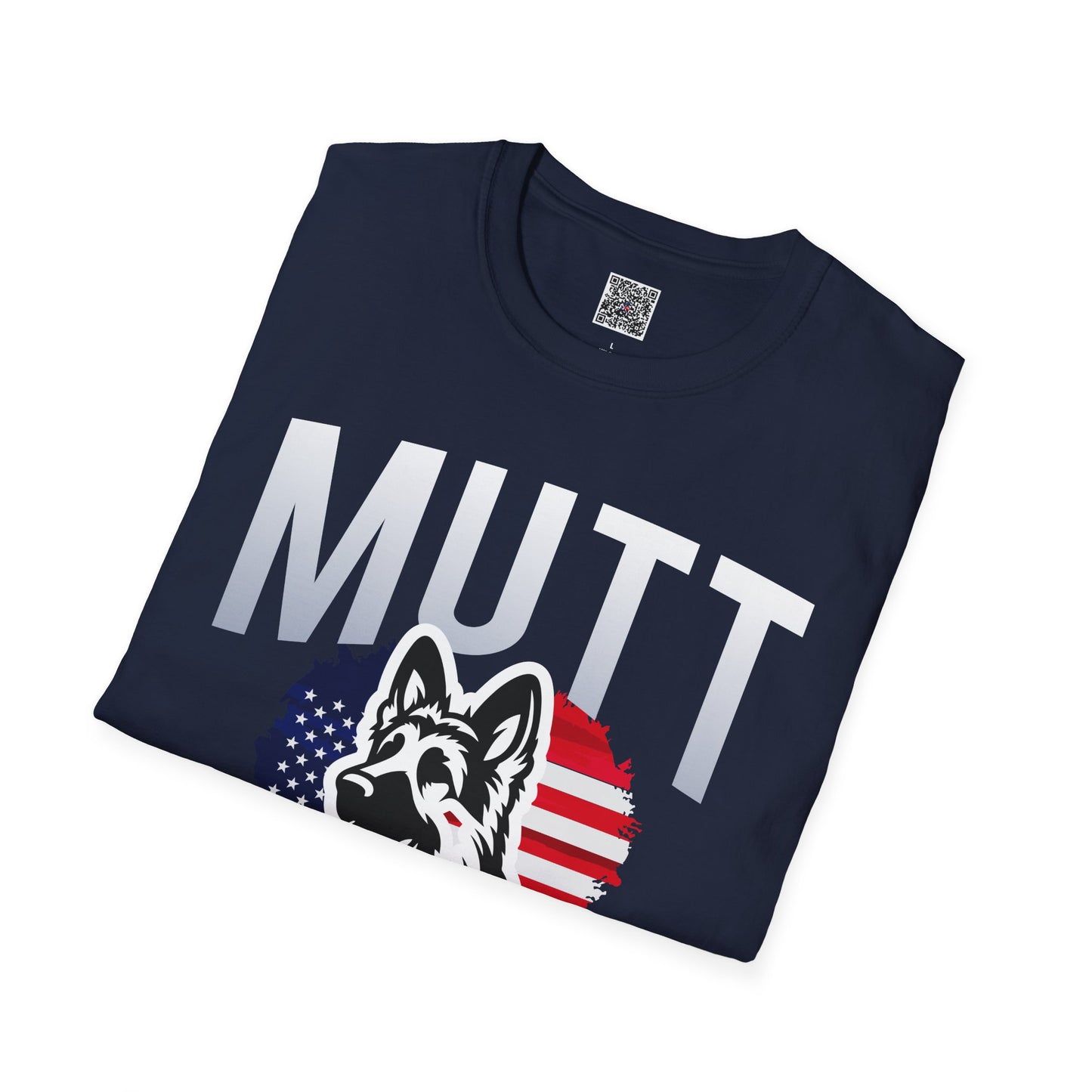 Mutt Patriotic T-Shirt - Mixed Breed Pride
