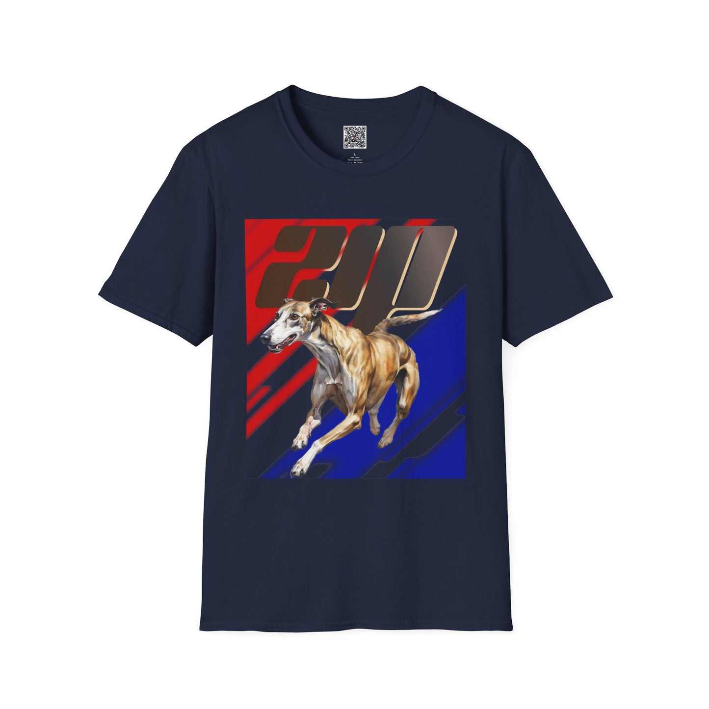 Zip Dog T-Shirt - Patriotic Quick Pup