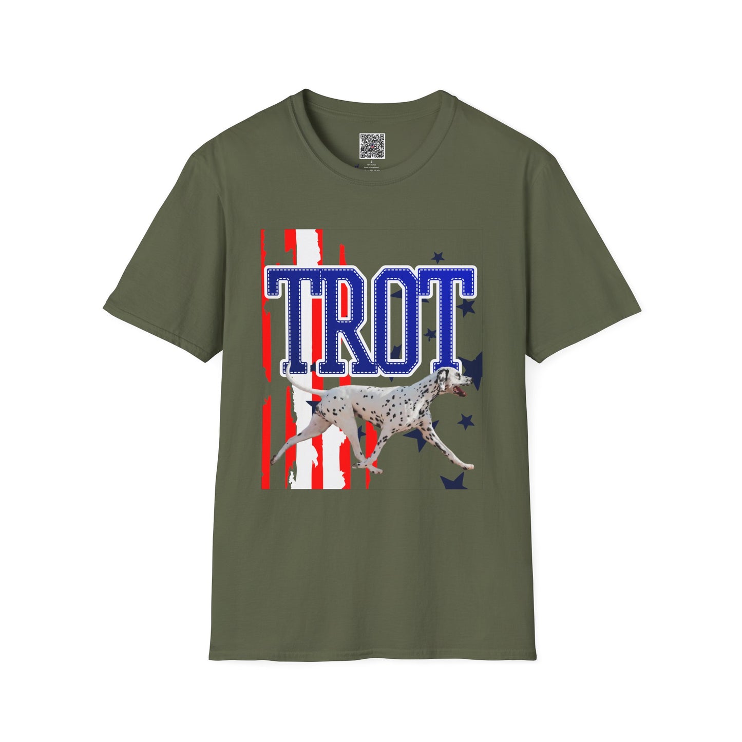 Trot Dog Lover Tee - Patriotic Trot Style