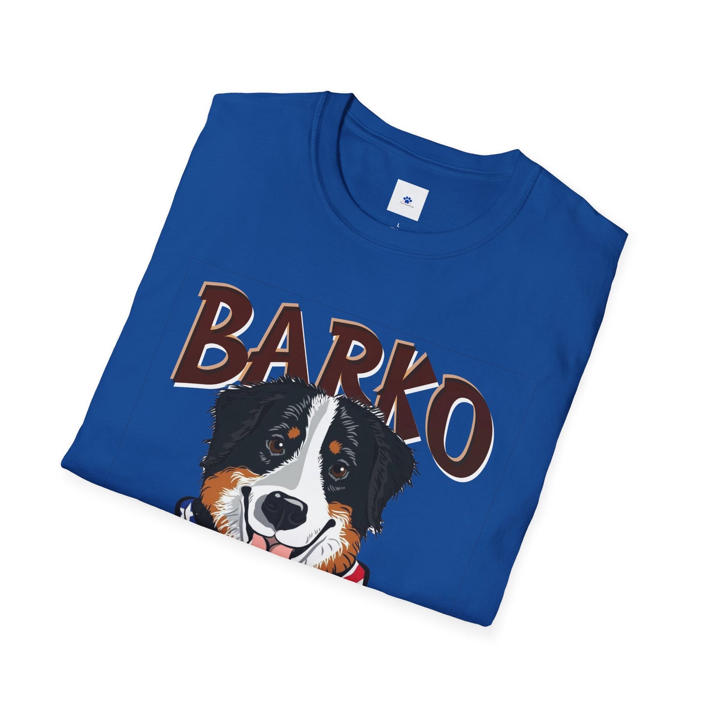 Barko Patriotic Dog T-Shirt - USA Barking Pride