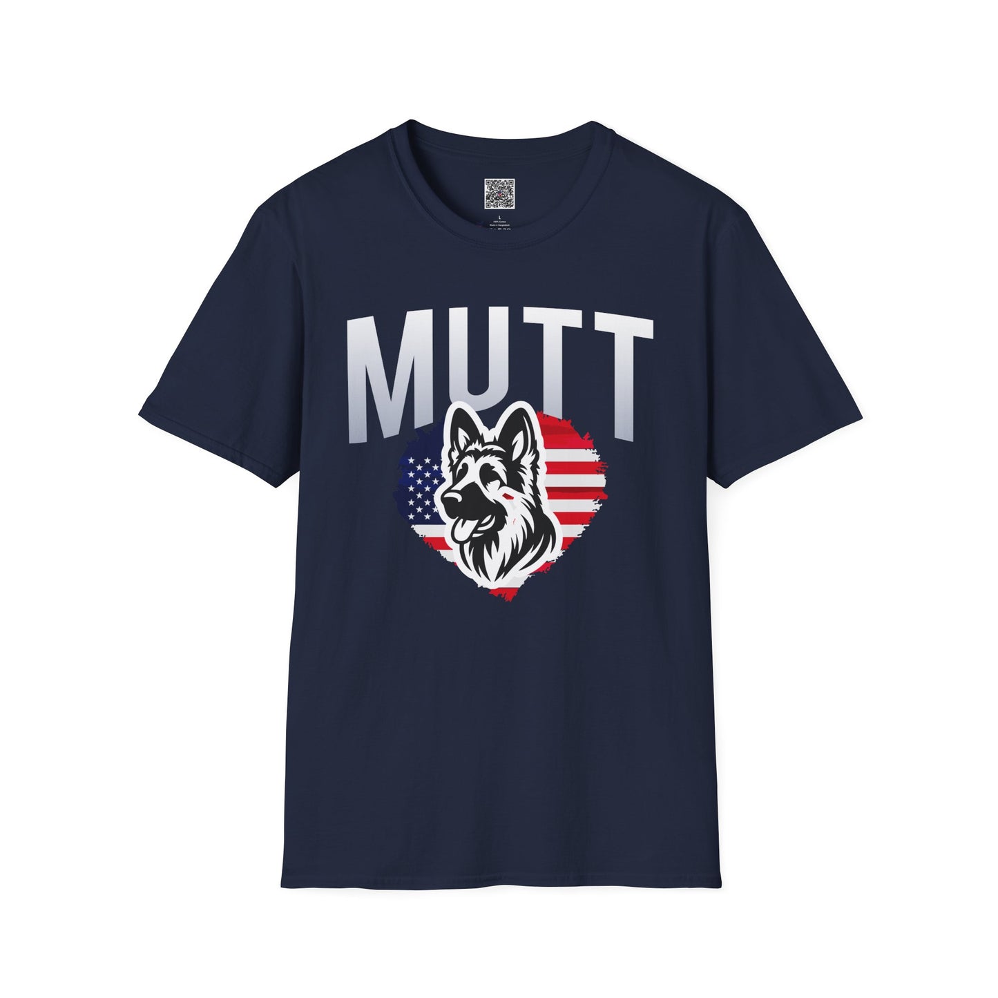 Mutt Patriotic T-Shirt - Mixed Breed Pride