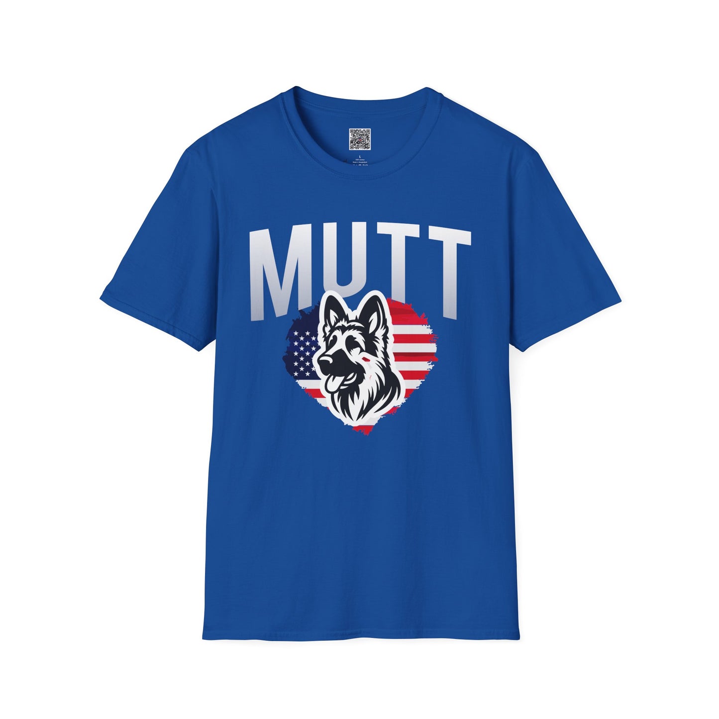 Mutt Patriotic T-Shirt - Mixed Breed Pride