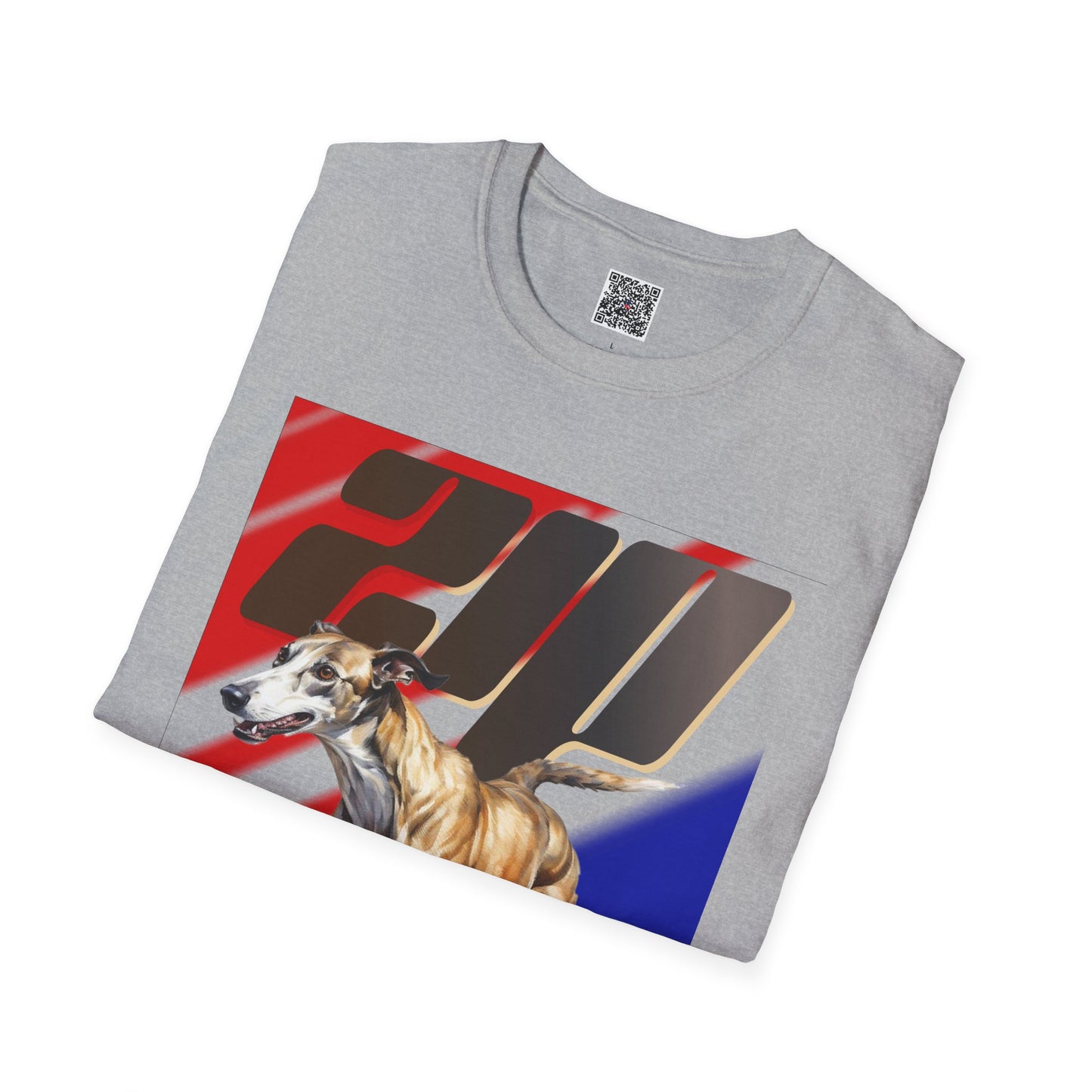 Zip Dog T-Shirt - Patriotic Quick Pup