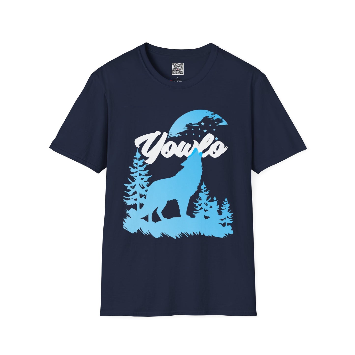 Yowlo Funny Dog Shirt - Patriotic Yowl Art