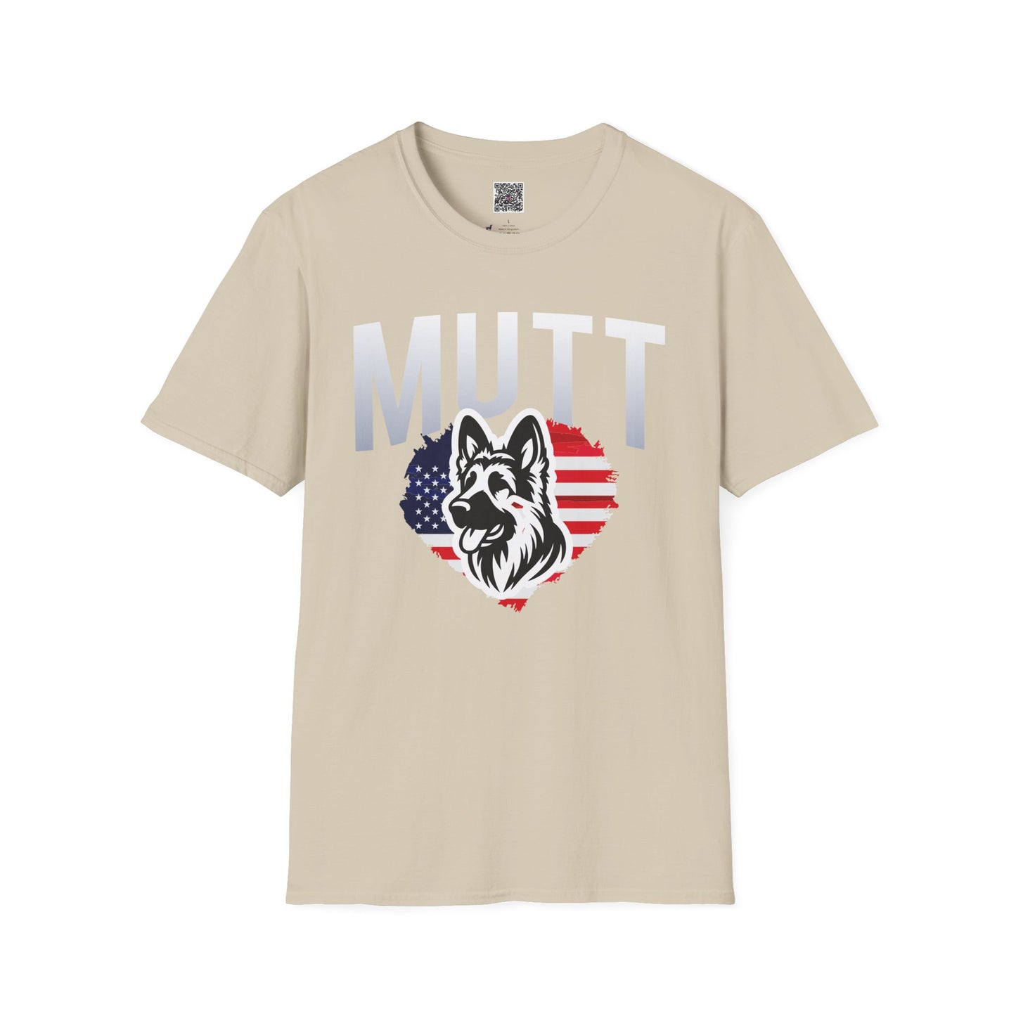Mutt Patriotic T-Shirt - Mixed Breed Pride