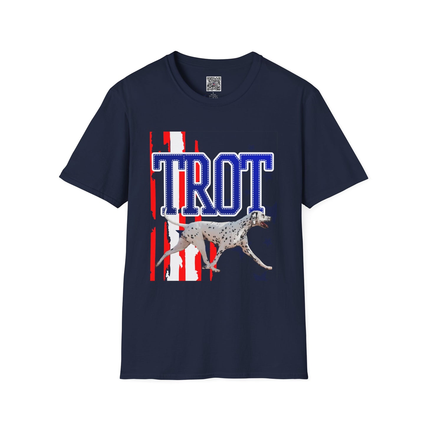 Trot Dog Lover Tee - Patriotic Trot Style