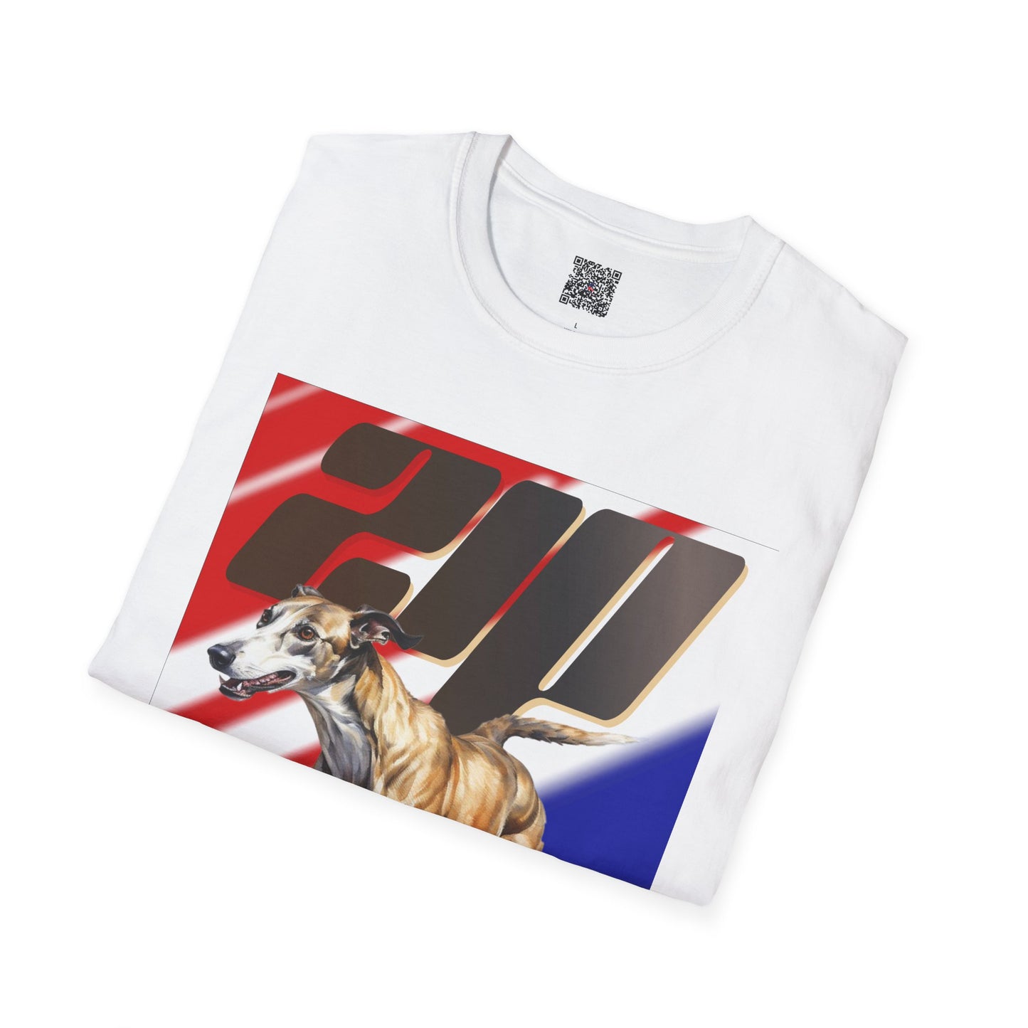 Zip Dog T-Shirt - Patriotic Quick Pup