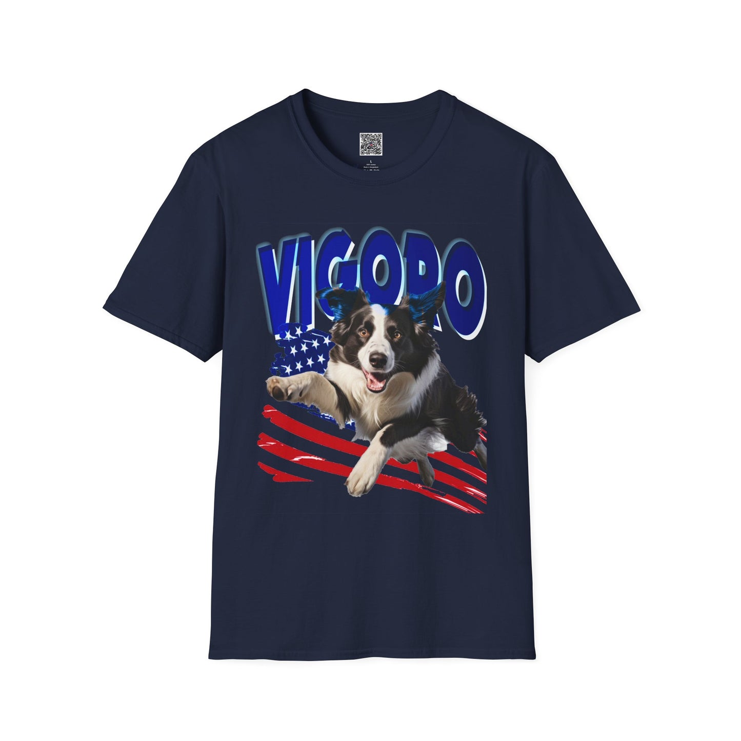Virgoro Patriotic Dog Tee - Virginia Dog Love