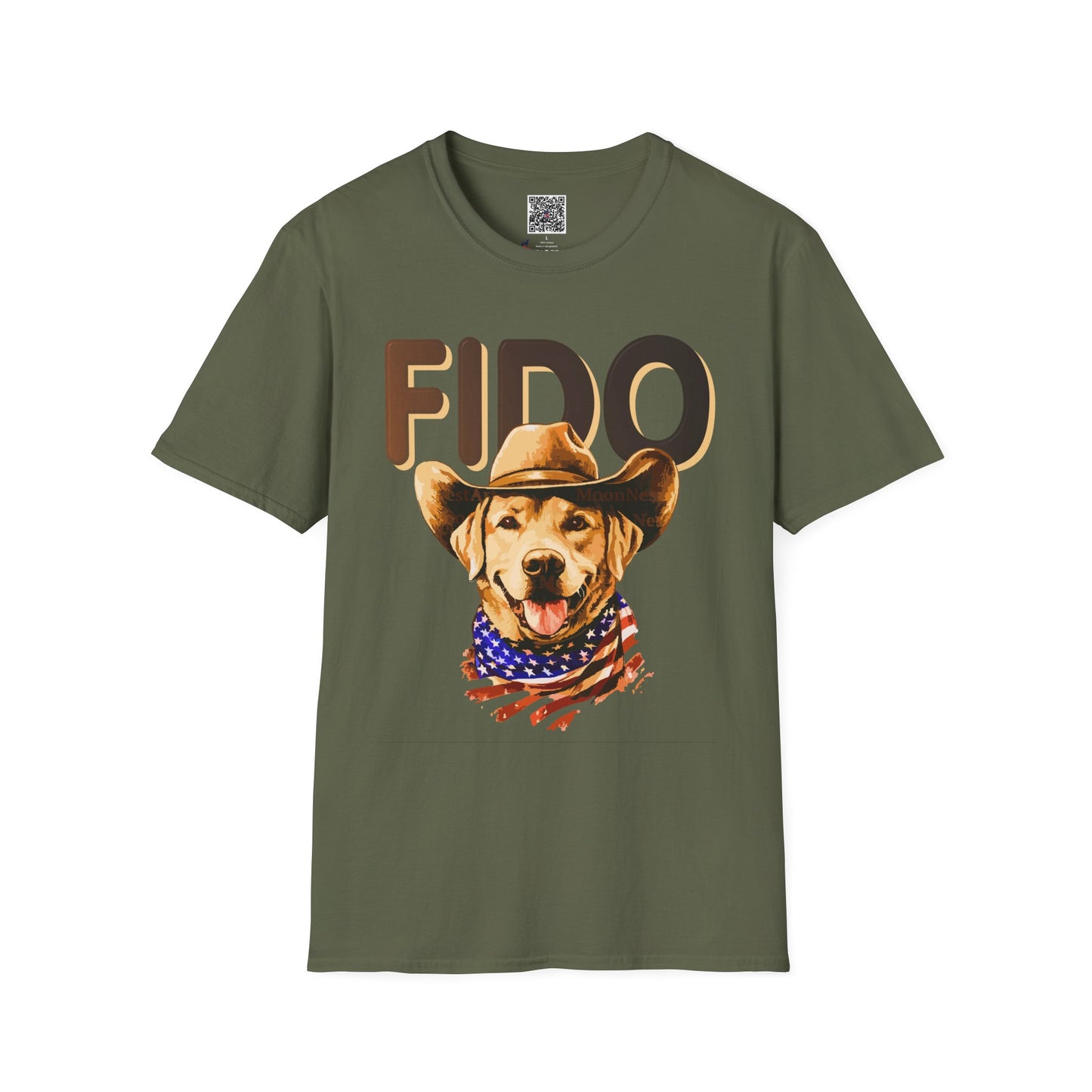 Fido USA Dog Tee - Loyal Pet Design