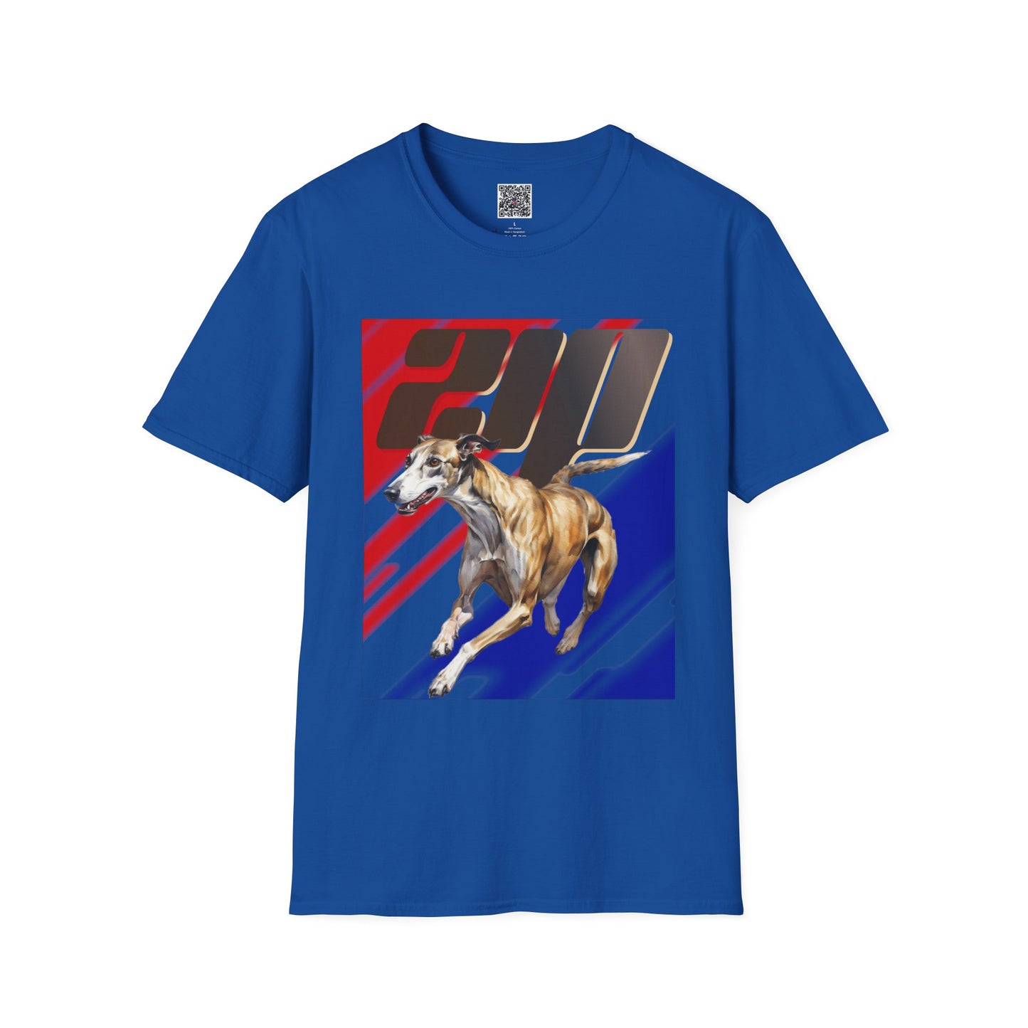 Zip Dog T-Shirt - Patriotic Quick Pup