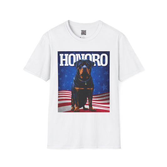 Honoro Dog Honor Tee - USA Flag Style