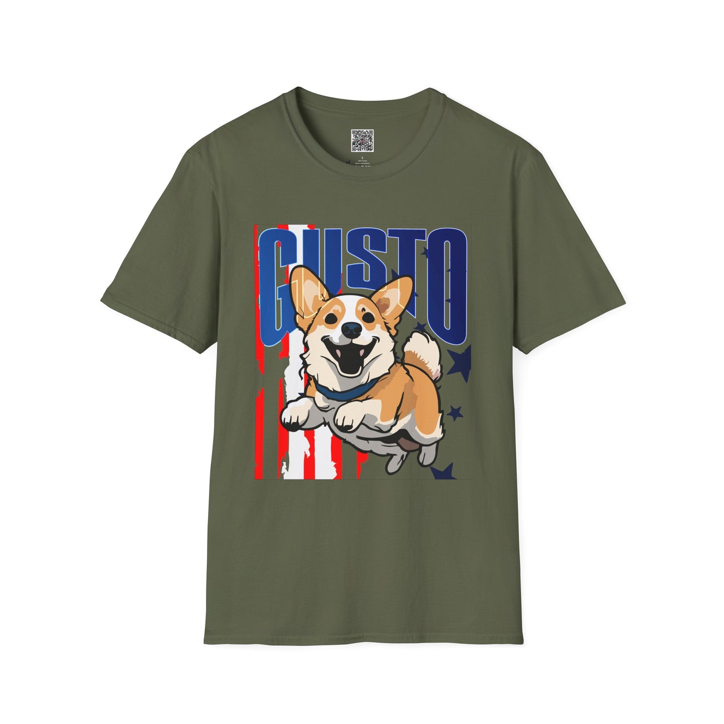 Gusto Dog Lover Shirt - Patriotic Energy