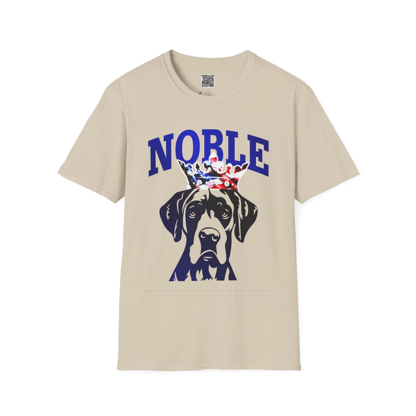 Noble Dog Tee - Patriotic Canine Nobility