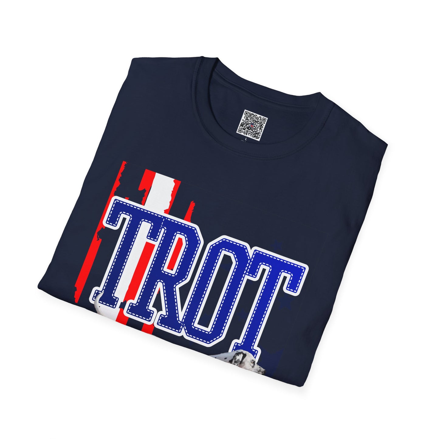 Trot Dog Lover Tee - Patriotic Trot Style