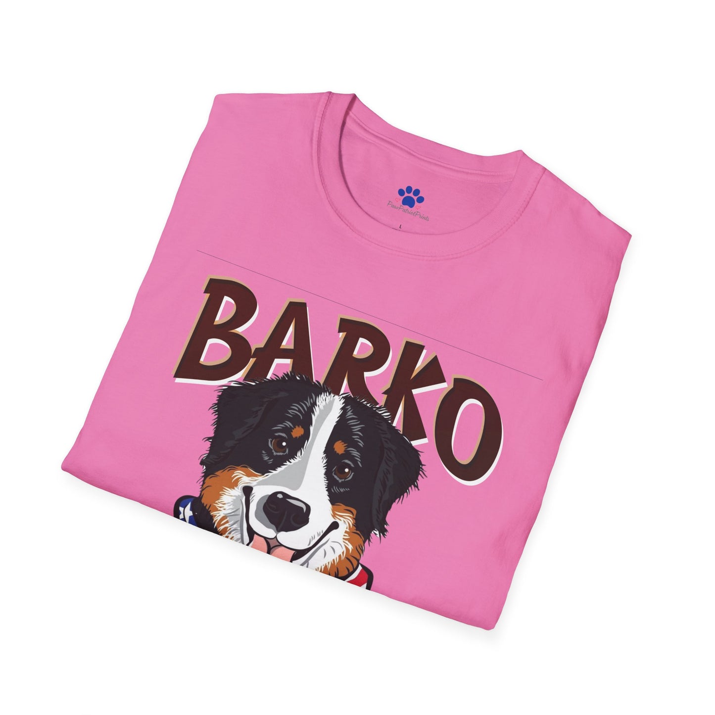 Barko Patriotic Dog T-Shirt - USA Barking Pride