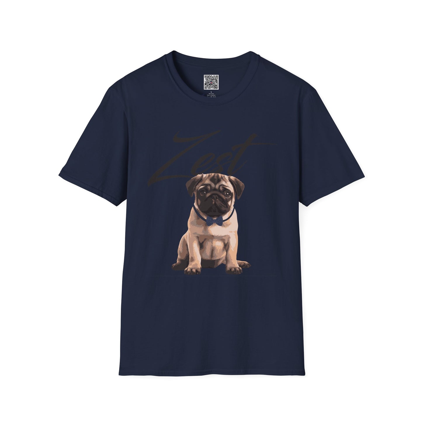 Zest Patriotic Dog Shirt - Vibrant Paw Design