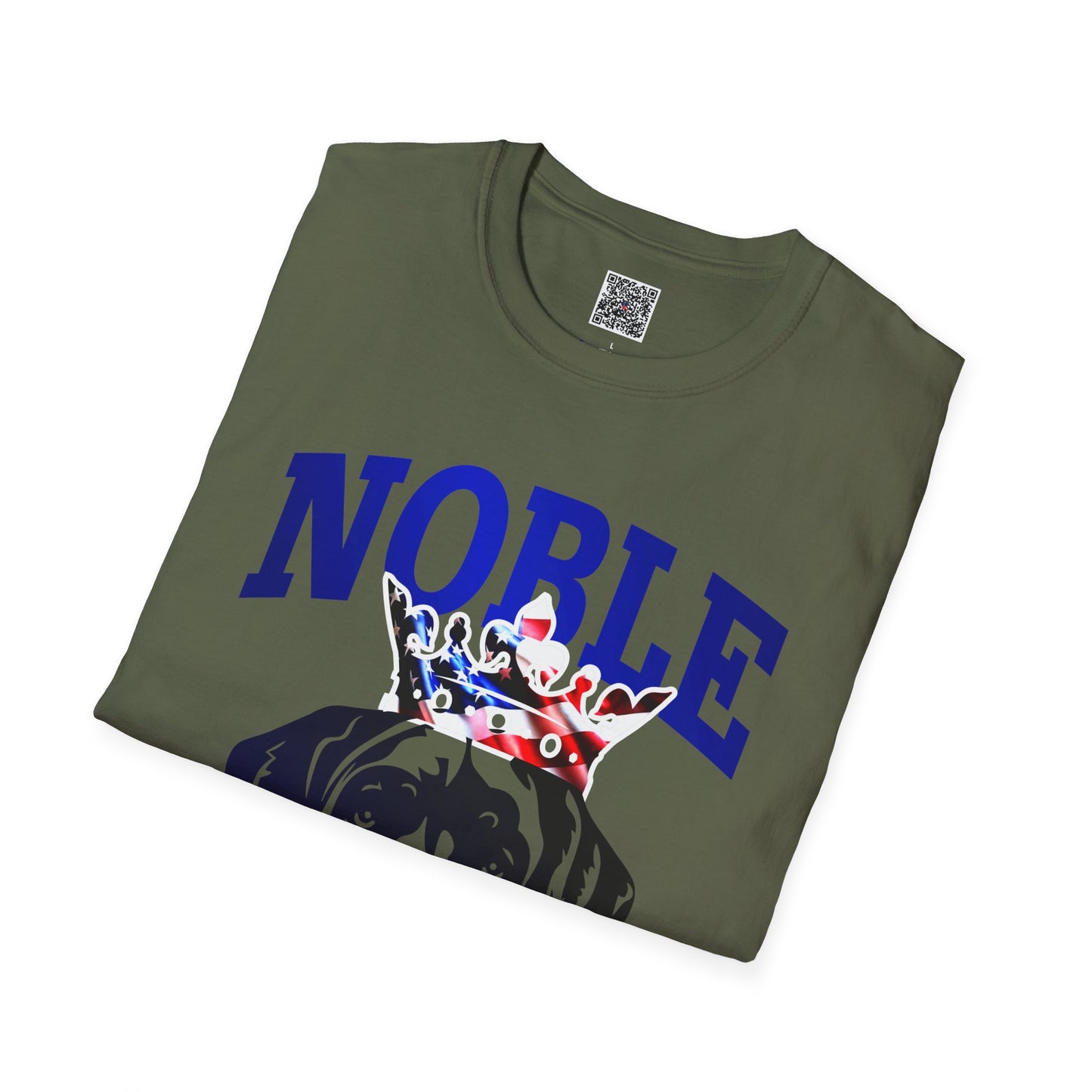 Noble Dog Tee - Patriotic Canine Nobility