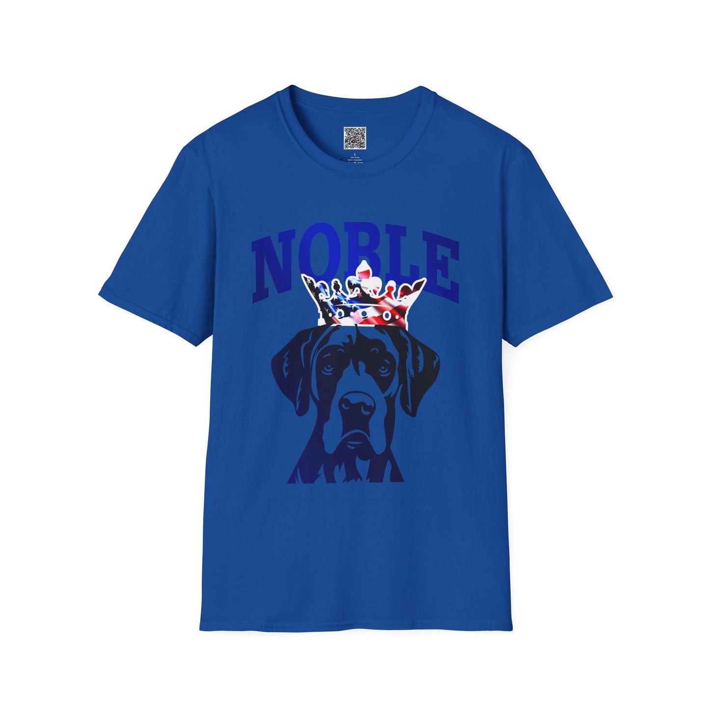 Noble Dog Tee - Patriotic Canine Nobility