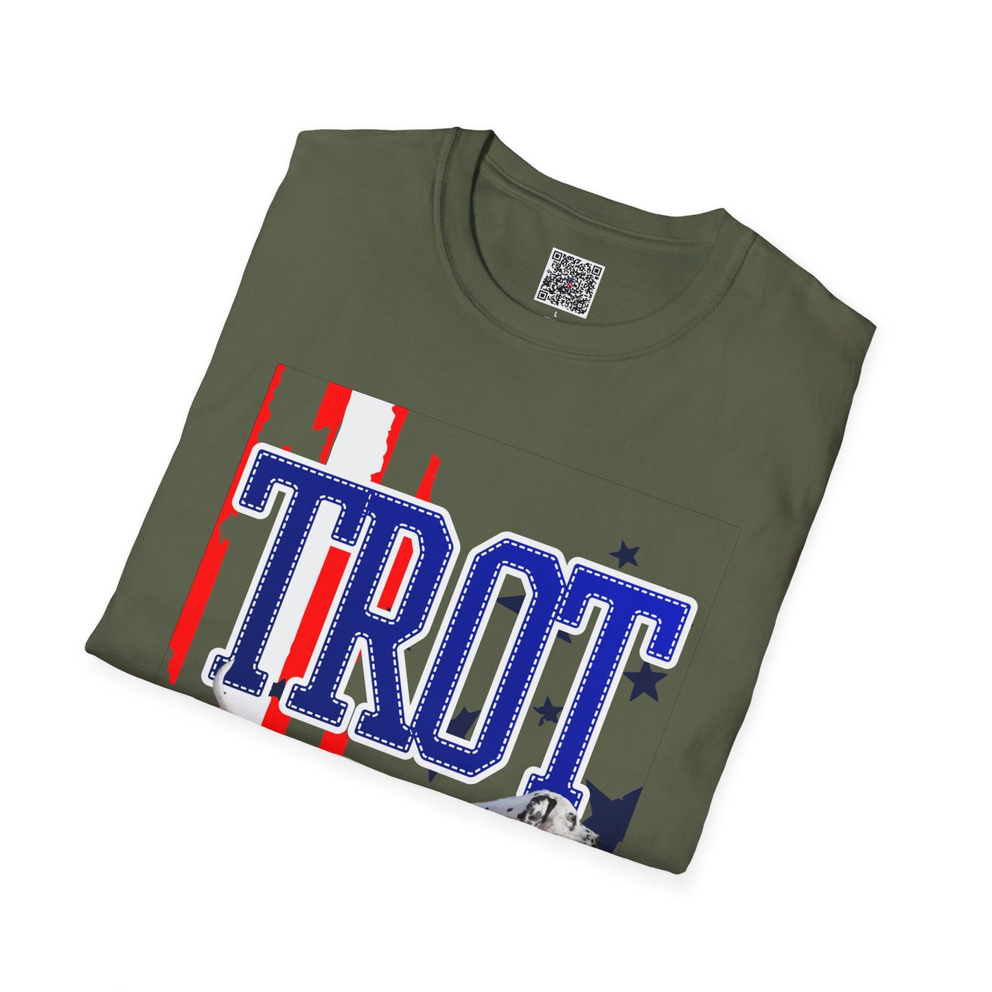 Trot Dog Lover Tee - Patriotic Trot Style