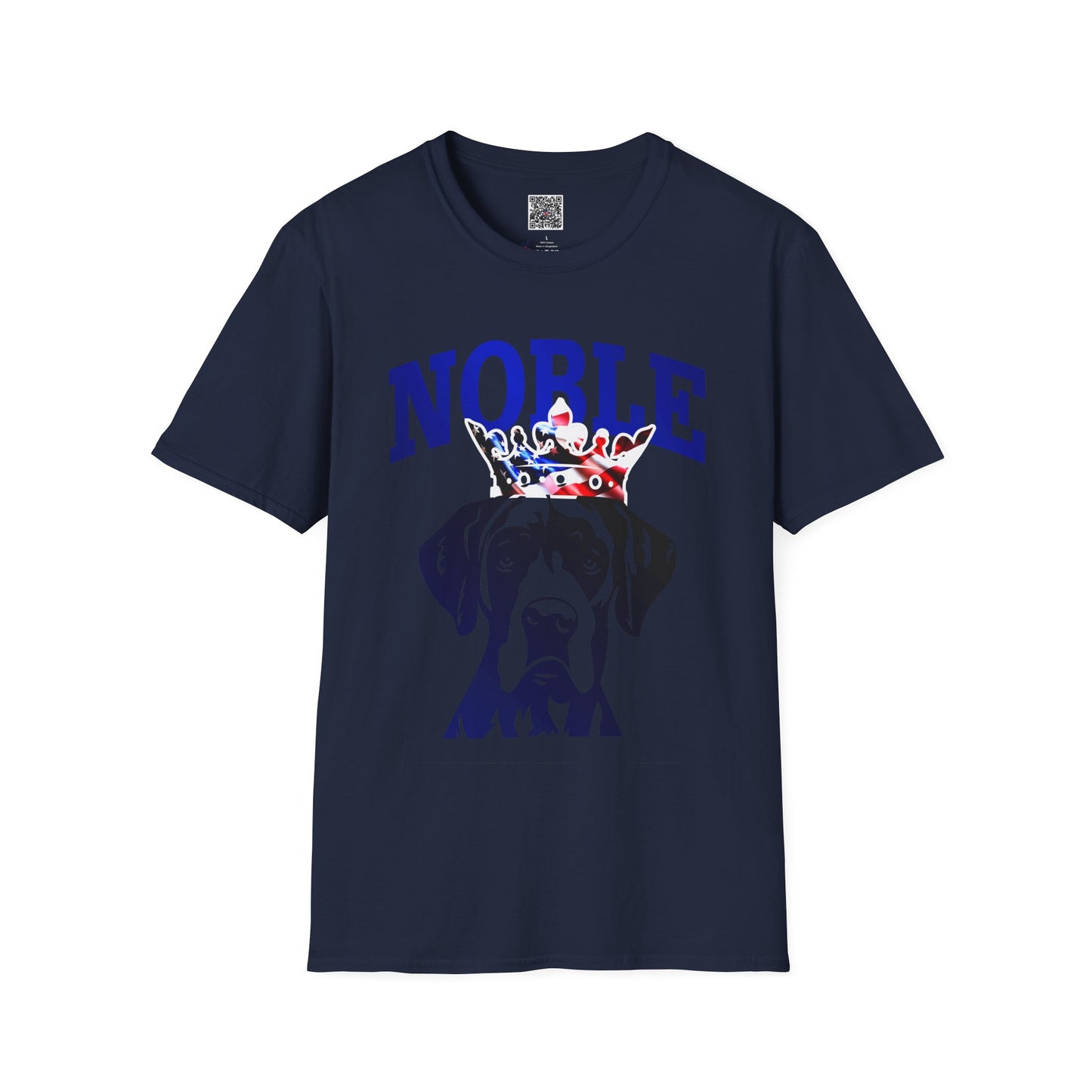 Noble Dog Tee - Patriotic Canine Nobility