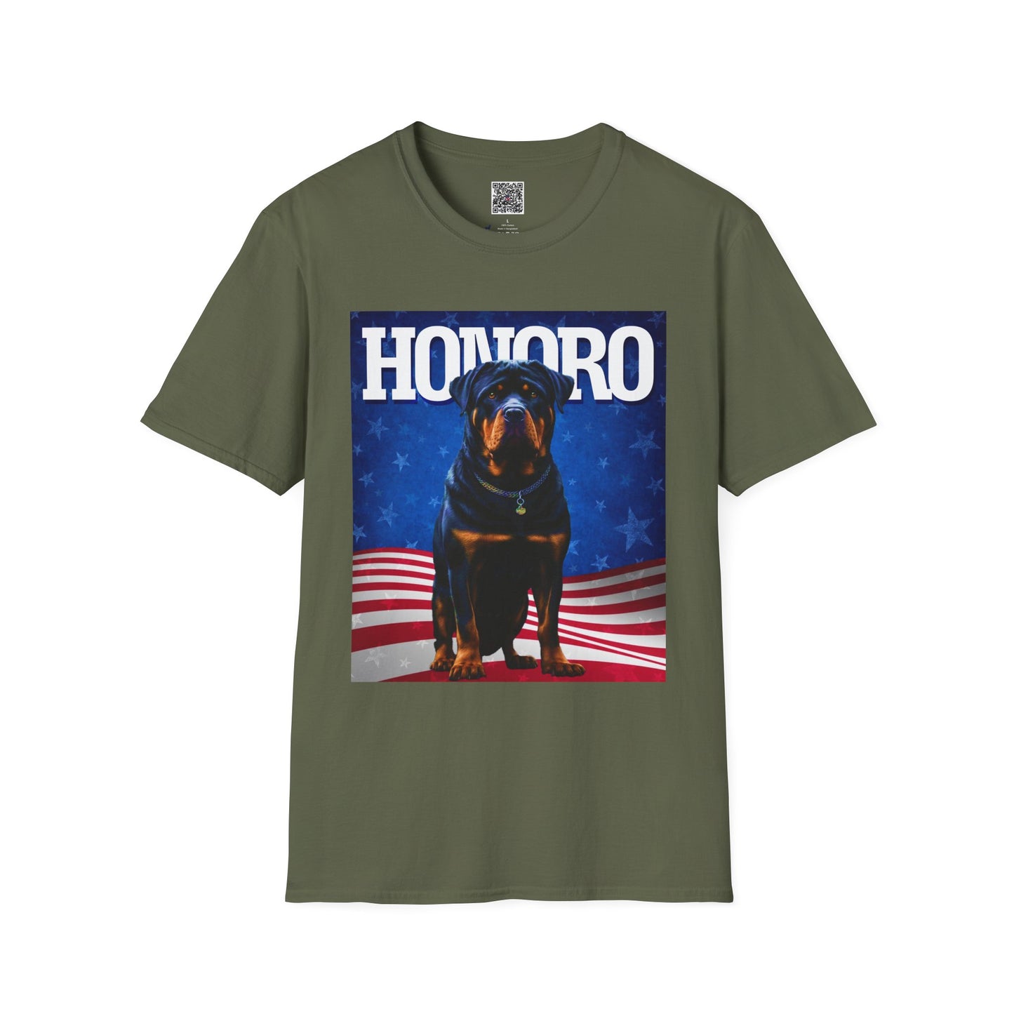 Honoro Dog Honor Tee - USA Flag Style